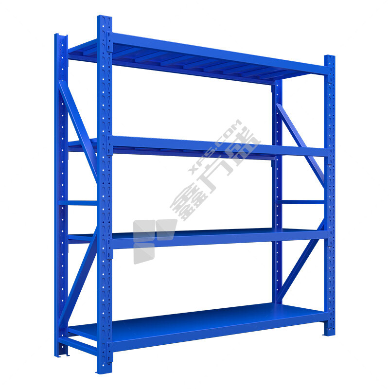 臻远 ZYJJ-HJ-035重型货架 W2000*D500*H2000mm 蓝色