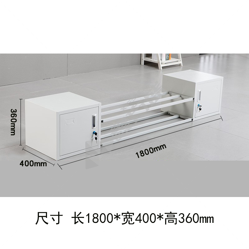 臻远 zy-scc-02钢制工场休息室存放柜 1800*400*360mm zy-scc-02