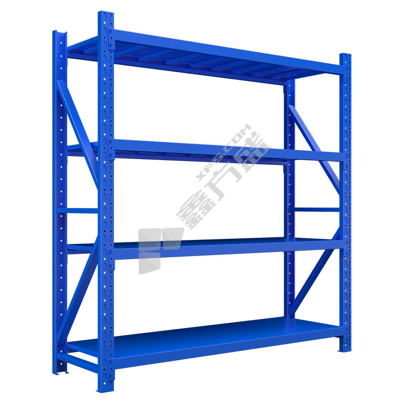 臻远 ZYCC-ZX-22重型货架主架 W1800*D600*2000mm 蓝色