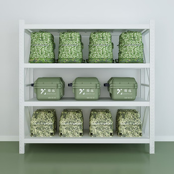 臻远 ZY-ZXHJ-18中型仓储货架 W1200*D500*H2000mm 灰白色