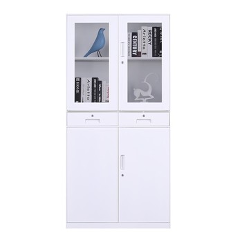 臻远 ZY-ZBG-27储物柜窄边加厚款中二斗 ZY-ZBG-27 W900*D400*H1850mm 纯白色