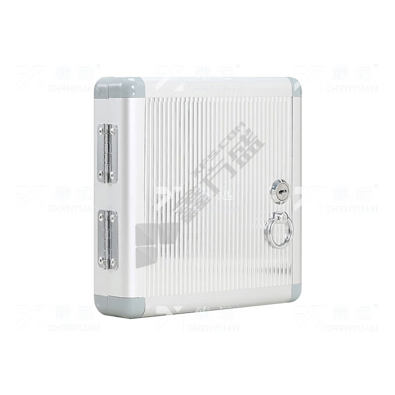 臻远 ZY3112020壁挂钥匙柜12位钥匙管理箱 ZY3112020 W205*D55*H205mm 银色