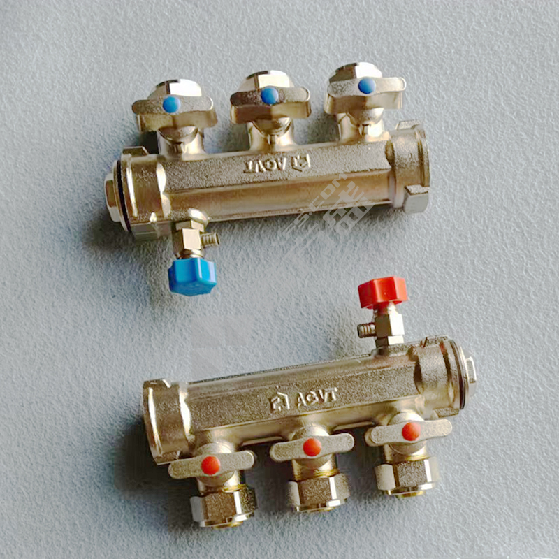 埃茨 C5110球阀型分集水器 3路 45mm 进DN25出1216*2.0