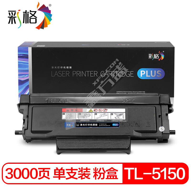彩格 PLUS系列 TL5150 粉盒 BK 3K 黑色  TL5150
