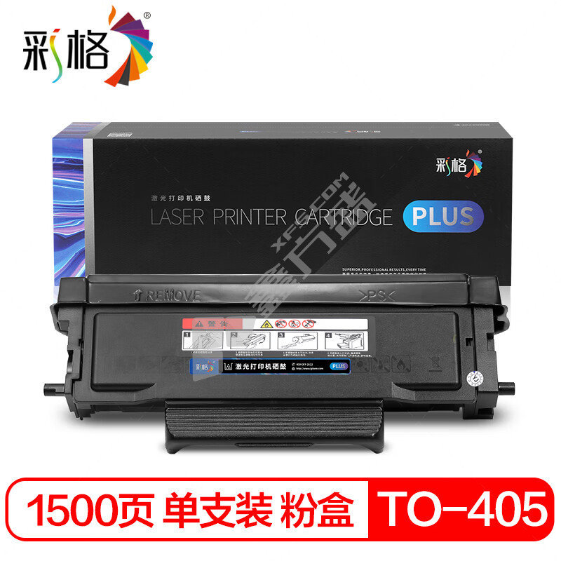 彩格 PLUS系列 TO405 粉盒 BK 1.5K 黑色  TO405