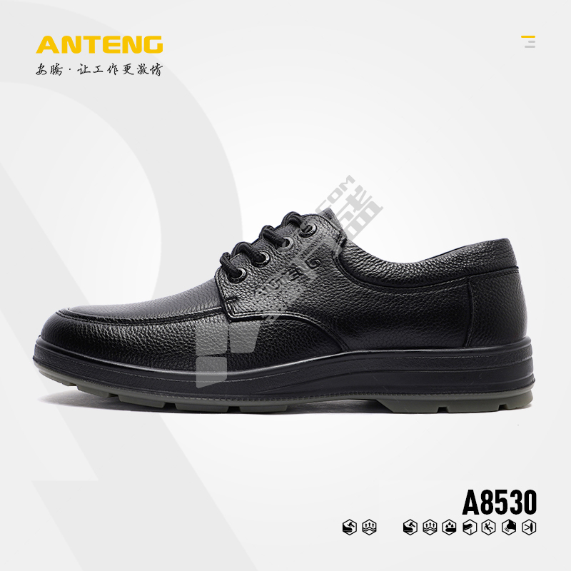 安腾 小黄牛6KV电绝缘安全鞋 46 黑色 A8530