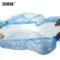 安赛瑞 防水加厚隔离一次性PE防尘帽 25278 均码 蓝色