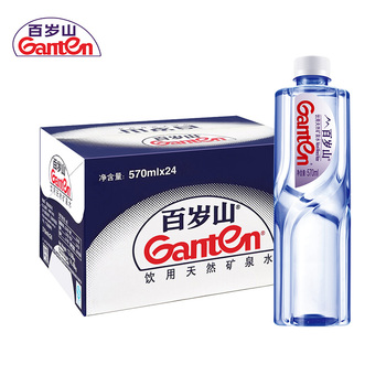 百岁山 570ml天然矿泉水 570ml 24瓶/箱