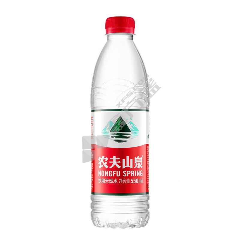 农夫山泉 550ml天然水 550ml 24瓶/箱