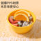美丽雅 HC067479方便餐盒圆型餐盒 HC067479 14*9*10cm 黄色