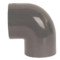 三厘SANKING UPVC工业90°弯头 20mm 灰色 PN10