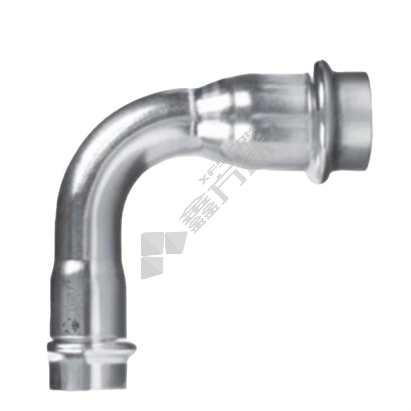 鹏象 304不锈钢 双卡压90°A型弯头 DN40 PN16
