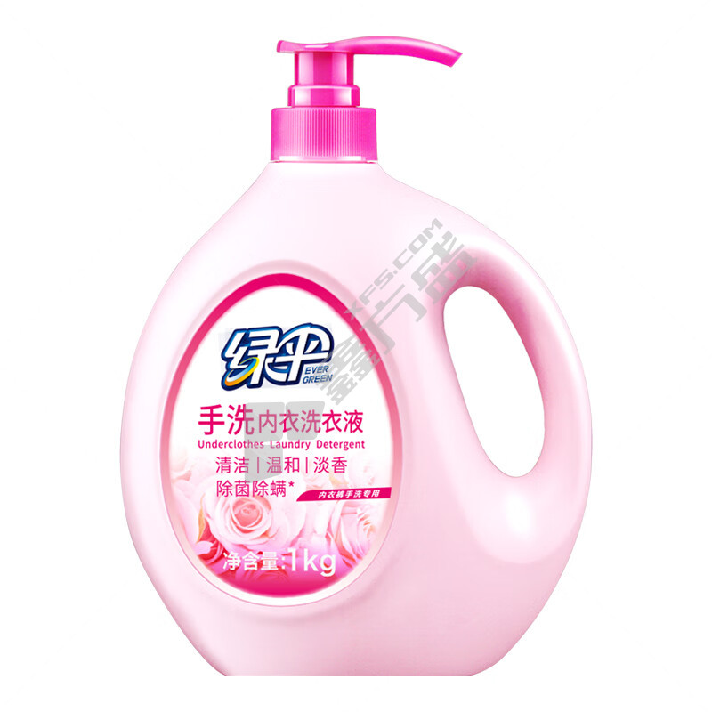 绿伞 手洗内衣洗衣液 1kg 玫瑰香氛