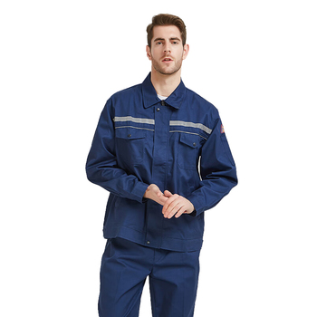 佰益 6053防静电服春秋套装 5XL 195cm 石油蓝 6053