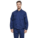 佰益 6010防静电服春秋套装 L 170cm 深蓝色 6010