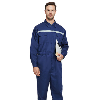 佰益 6010L防静电连体服 XL 175cm 深蓝色 6010L