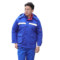 佰益 8055防静电棉服套装 XL 175cm 中石化蓝配红 8055