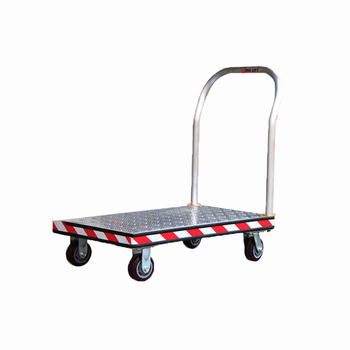 鹰力/YINGLIFT 重型铝制平板车 AF2448 900kg 610*1220mm 铝合金色 聚氨酯