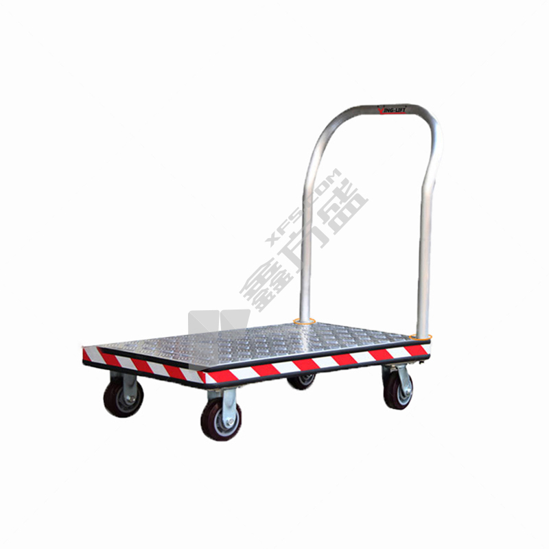 鹰力/YINGLIFT 重型铝制平板车 AF2448 900kg 610*1220mm 铝合金色 聚氨酯