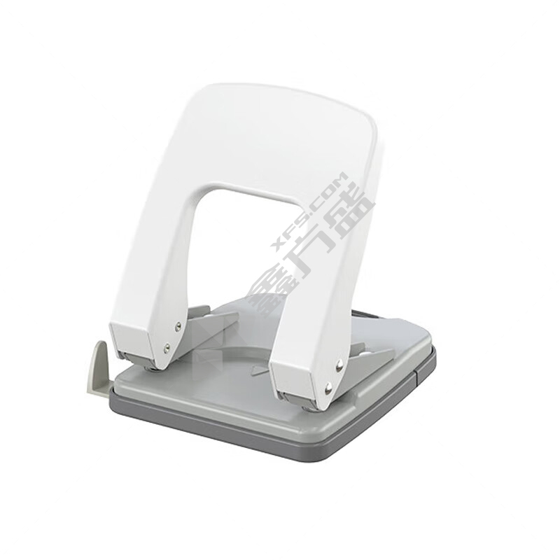 齐心 B2912 双孔可打φ6mm35页打孔机 2孔 124*134*135mm 白色  B2912