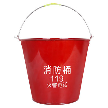 和稷联 消防桶 12L/红色