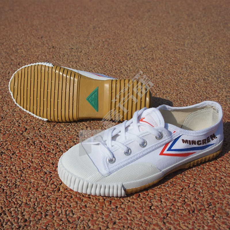 双星八特 牛筋底加厚田径鞋 36 白色