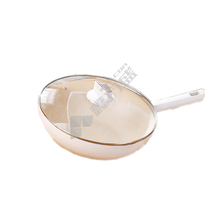 德世朗 DFS-TZ952A银月麦饭石不粘锅两件套 DFS-TZ952A 汤锅20*9.6cm+炒锅30*9cm