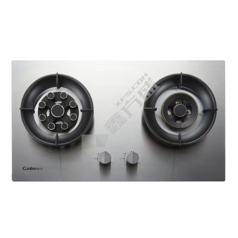 康宝 JZY-Q245-A312 液化气嵌入式双灶 双眼 一级 750*430*160mm JZY-Q245-A312
