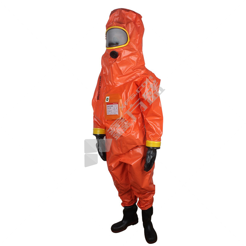 霍尼韦尔Honeywell EASYCHEM外置型重型气密型防化服 红色 42 红色 M