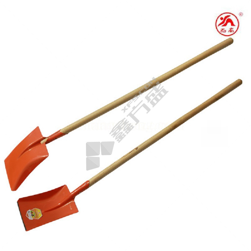 燕南 F1-1L桔红铁锹（方） 23cm*43cm 总长1.5m 柄1.2m