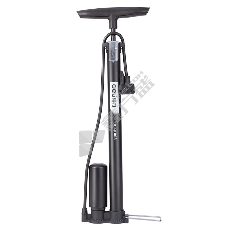 得力 双增打气筒 Φ38*500mm 黑色 DL-QT003