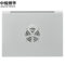 中悦博华 6U网络机柜箱体0.5mm立梁1.4mm板厚 550*350*300mm