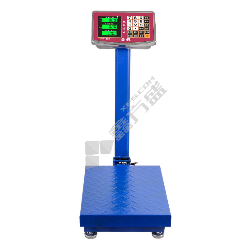 金旺 黑字 电子台秤 常规 150kg 30*40cm 0.1