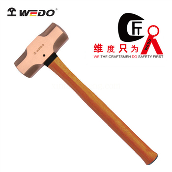 维度 铍青铜 防爆木柄八角锤 BE191B-1028 5000g 800mm
