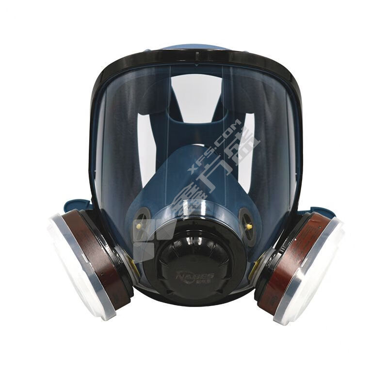 耐呗斯 8800TNA 防尘及防有机气体硅胶全面罩四件套 全面罩+防有机滤毒盒+预过滤棉+预过滤棉盖 8800TNA