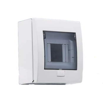 MIWHD PZ30系列 快弹豪华明装单排照明配电箱 PZ30-4-6 4-6回路 1.2mm