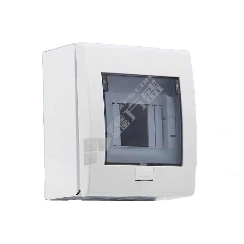 MIWHD PZ30系列 快弹豪华明装单排照明配电箱 PZ30-4-6 4-6回路 1.2mm