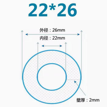 可定制耐高温透明硅胶软管 内径22mm*外径26mm