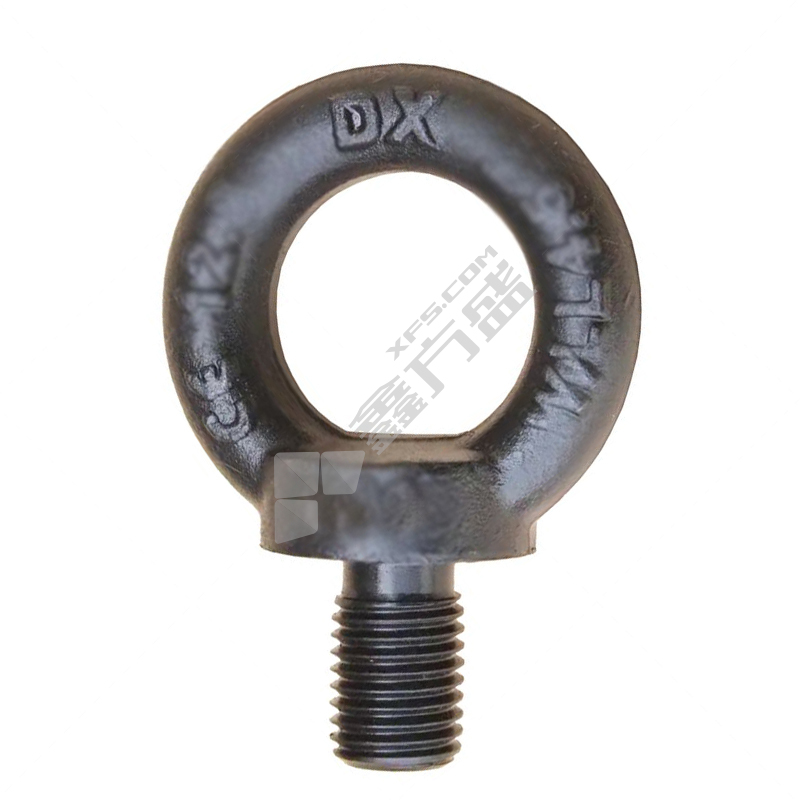 PPU/品尔优 12.9级高强度黑色吊环螺钉 螺纹规格1.75mm 载荷1.6t UQ34-M12