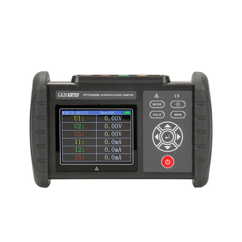 华盛昌 DT-TV3020B 三相伏安表 AC0~600V AC0~1000mA DT-TV3020B