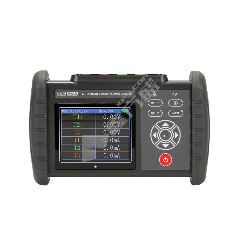 华盛昌 DT-TV3020B 三相伏安表 AC0~600V AC0~1000mA DT-TV3020B