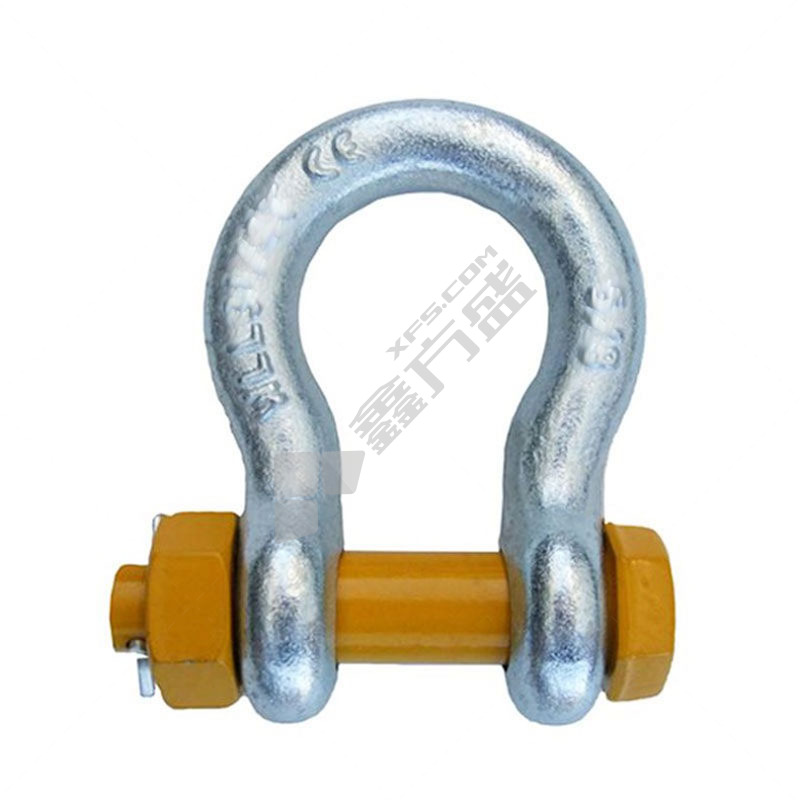 PPU/品尔优 S6-BX-G2130美式弓形卸扣 UAS09-X 6.5t 102mm