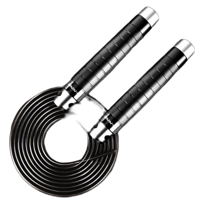 李宁 776-1 跳绳 黑银色