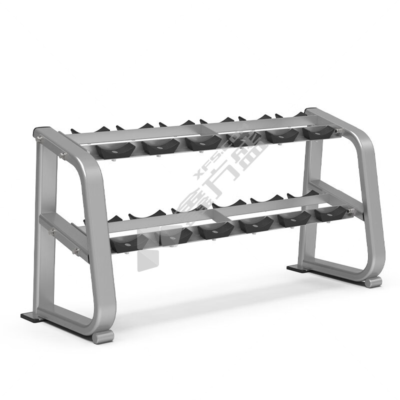 捷瑞特 J-21043A 6组双层哑铃架 2277*520*730mm 35kg