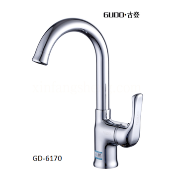 古登 GD-6170 单柄单孔 菜盆龙头 冷热款含软管 铜