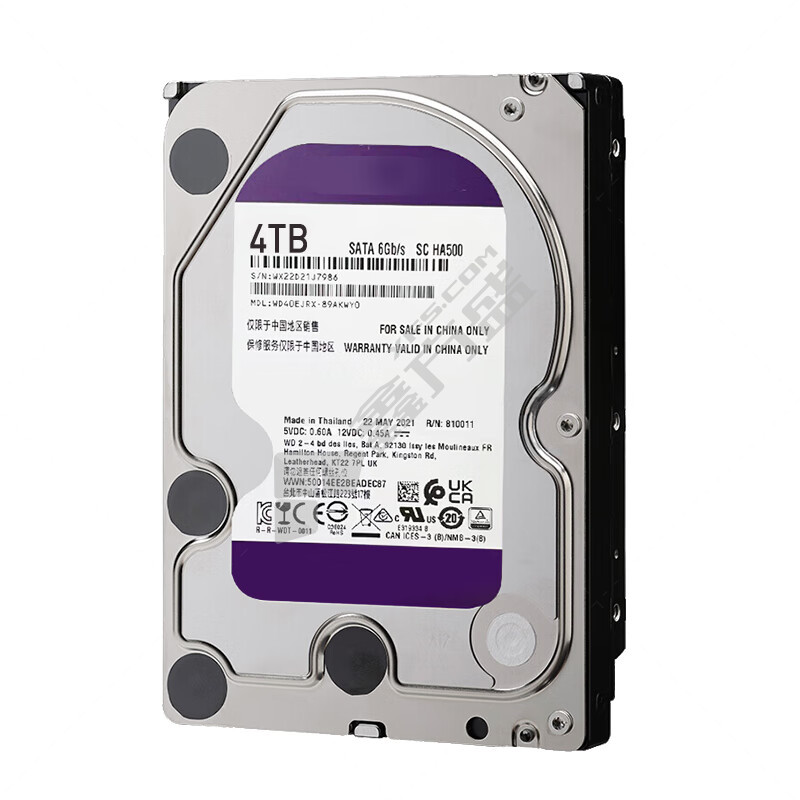 忆捷 MG01监控硬盘 4TB 钛灰色 SATA MG01