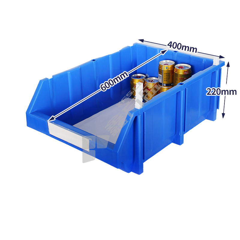 力王 组立式零件盒 PK005 450*300*177mm 蓝色 50kg 17L