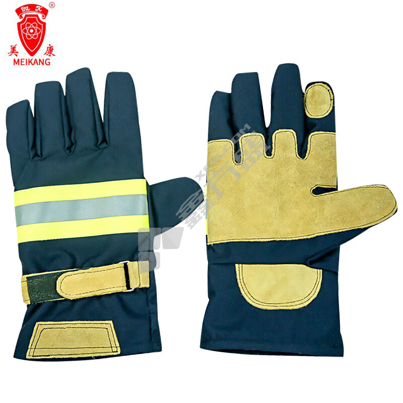 美康 MKF-11-9消防手套 均码 均码 藏蓝色 MKF-11-9