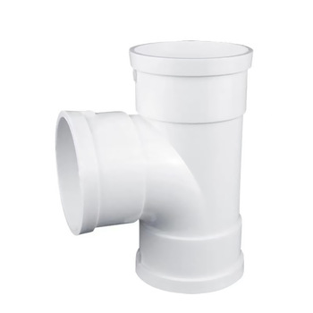 联塑 PVC漩流异径三通 110*75 白色