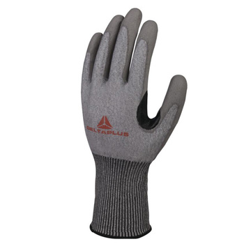 代尔塔 202011 PU涂层防切割手套 8码 灰黑色